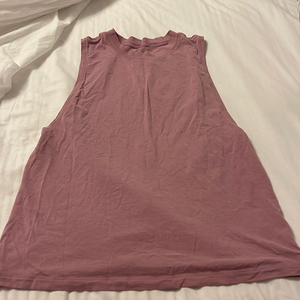 Cotton blush lulu lemon muscle tank